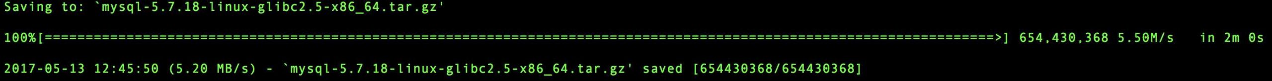 Centos系统通过tar.gz包安装Mysql5.7