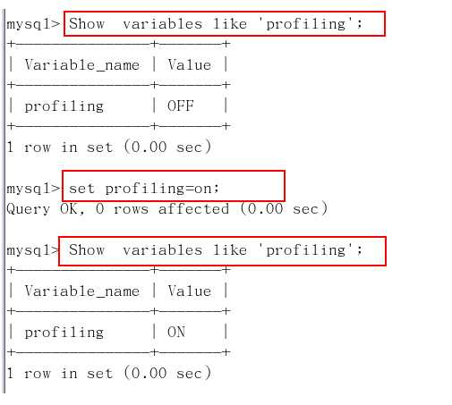 Mysql之Show profile
