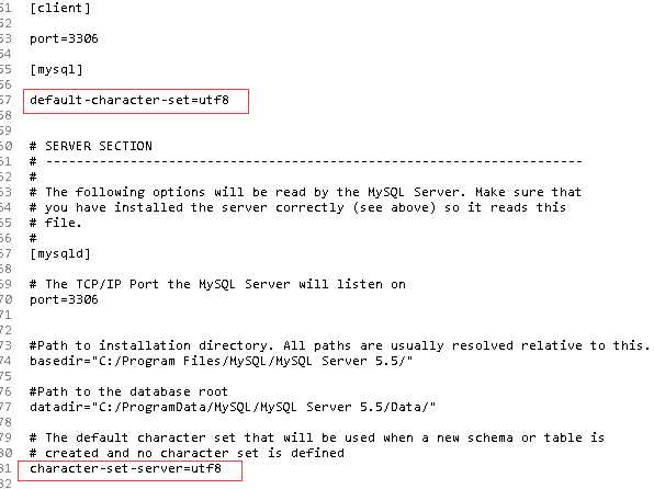 Mysql保存中文乱码问题