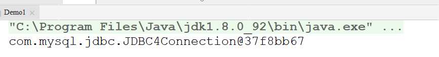 java连接mysql代码
