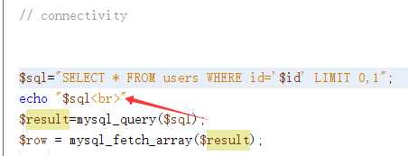 sqli-labs less-1 –> less-4