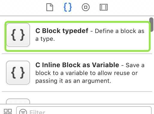 iOS block的使用