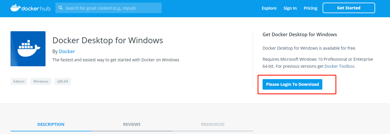 Windows和Mac系统下安装Docker