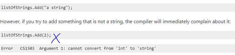 C# List