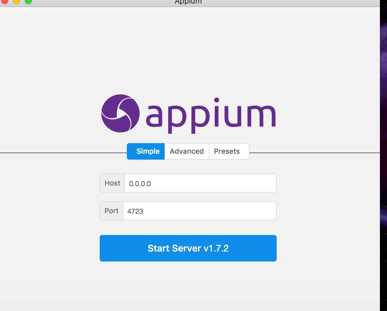 appium的inspectot使用
