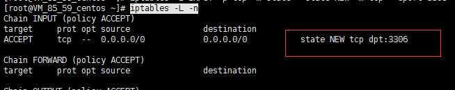 CentOS 设置mysql的远程访问