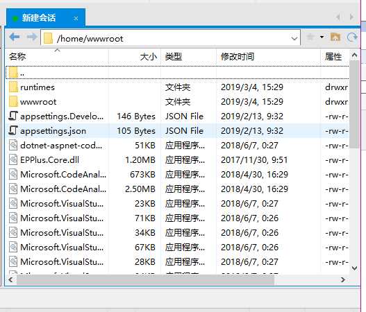 记录.NET Core部署到Linux之发布项目到Linux(2)
