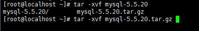 mysql-5.5.20预编译安装