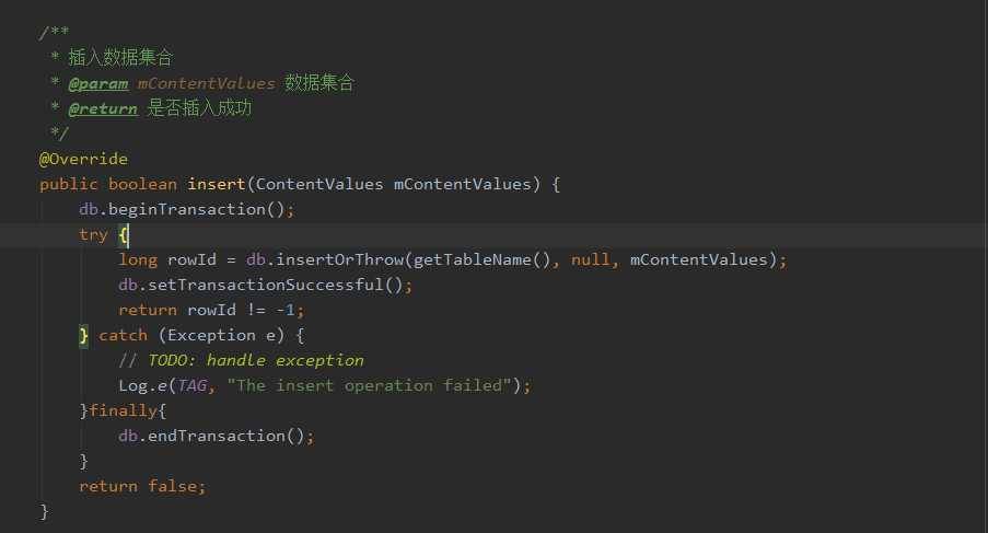 Android SQLit数据库学习