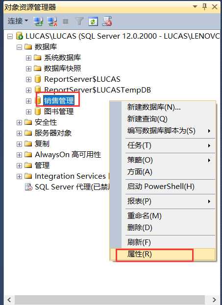 SQL Serever学习5——数据库配置