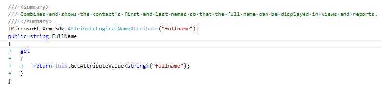 Dynamics CRM – 如何通过 C# Plugin 给 Contact的 主键（FullName）赋值