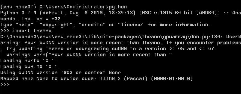 windows 下配置 theano 及 pygpu