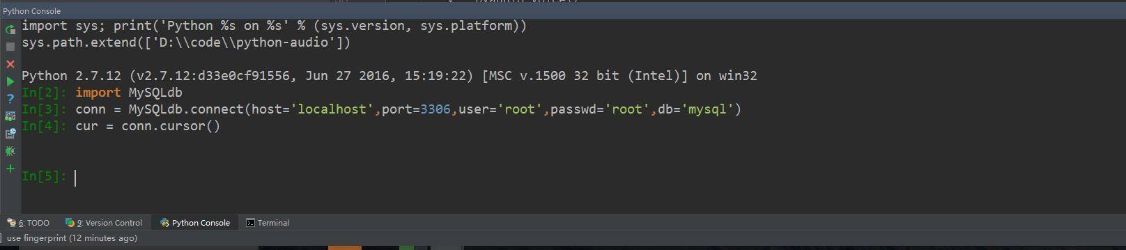 pycharm安装mysql驱动包