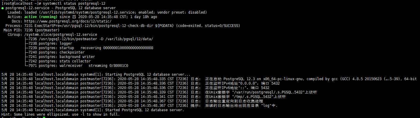 PostgreSQL 12 安装