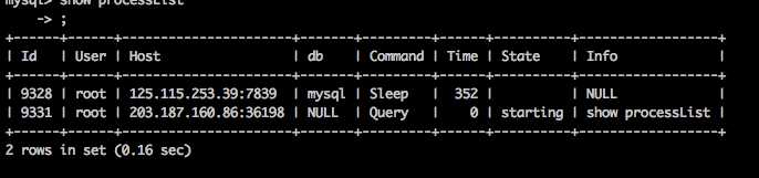 mysql—-kill慢查询