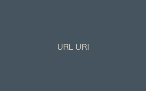 URL URI