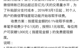 微信转账收费吗