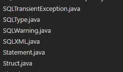 java笔试要点（java.sql包）