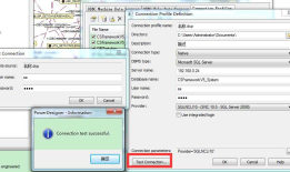 PowerDesigner连接数据库(SqlServer)
