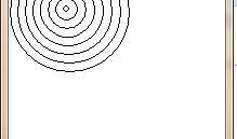 Java学习——Applet画8个同心圆