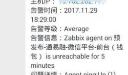 zabbix配置微信报警