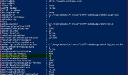 Office Web Apps 2013 修改Excel在线查看文件大小限制