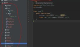 thinkphp中如何用路由调用前台html界面