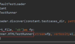 HTMLTestRunner 出测试报告，一直显示<_io.TextIOWrapper name='<stderr>' mode='w' encoding='UTF-8'>解决办法