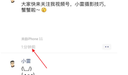 苹果iPhone手机朋友圈显示手机型号设置方法