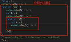JS：作用域小结