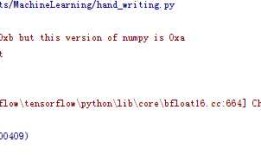 RuntimeError: module compiled against API version 0xb but this version of numpy is 0xa
