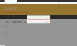 跟bWAPP学WEB安全(PHP代码)--XSS跨站脚本攻击