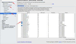 Android studio 出现缺少sdk的情况，如何解决？