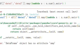 【pandas】函数映射：map() /apply() /applymap()