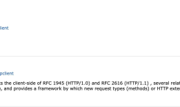 HttpClient学习整理(一)