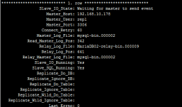 MariaDB 10.3 主从半同步复制