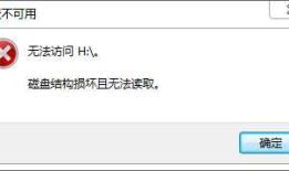 移动硬盘无法访问文件或目录损坏且无法读取资料恢复的法子