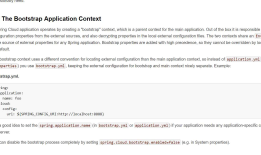 spring cloud 配置文件application.yml和bootstrap.yml 的定位，区别和联系