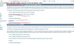 Apache官网下载Apache HTTP Server服务器