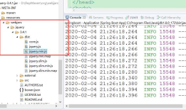 关于pom.xml文件中配置jquery，以及如何在jsp中引入