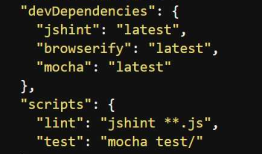 package.json中的script选项作用