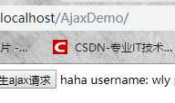 Servlet处理原生Ajax请求