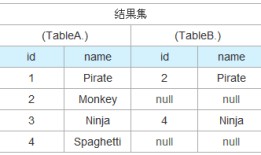 SQL中inner join，outer join和cross join的区别