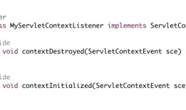 @WebServlet @WebListener @WebListener