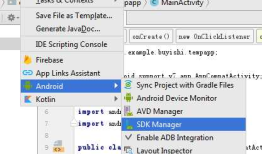 使用Android Studio查看API文档