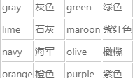 web前端入门到实战：css中颜色