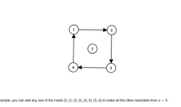 Reachability from the Capital(Codeforces Round #490 (Div. 3)+tarjan有向图缩点）