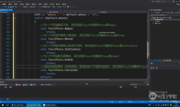 关于unity android开发的手指触屏常用操作之Touch