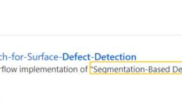 论文阅记 Segmentation-Based Deep-Learning Approach for Surface-Defect