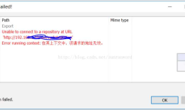 SVN：Unable to connect to a repository at URL 'xxx' Error running context: An error occurred during authentication